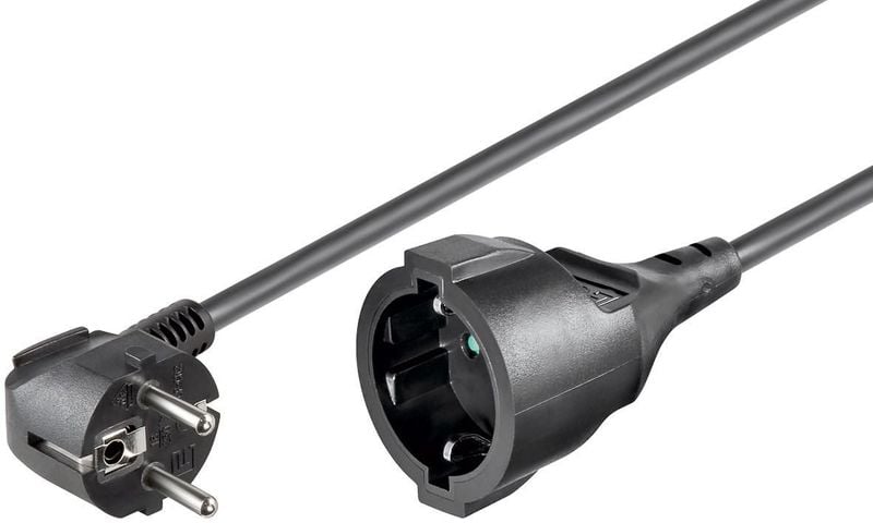 MicroConnect Schuko power extension  M-F 3m zdjęcie 1