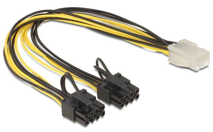 Delock PCI Express power cable 6 pin zdjęcie 1
