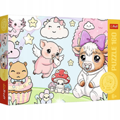PUZZLE 160 ZWIERZAKI MALUCHY 15443