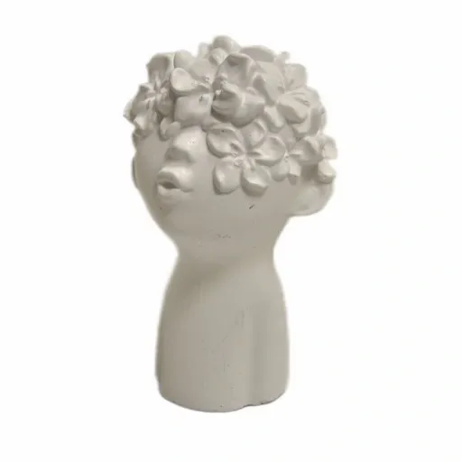 MAŁA FIGURKA GIPSOWA GŁOWA OZDOBA DO OGRODU DOMU NA PREZENT PODARUNEK zdjęcie 10