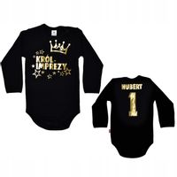 Body KRÓL IMPREZY na roczek urodziny prezent