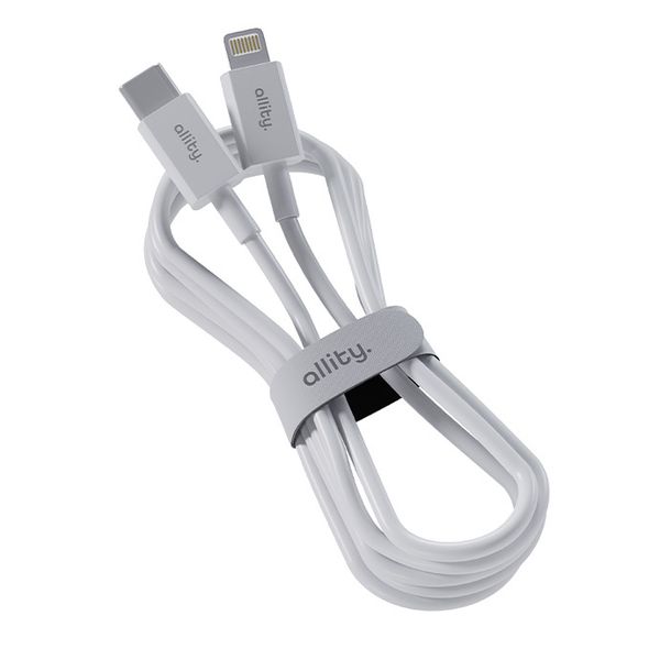 Allity kabel AUC-03 USB-C - Lightning 2,0 m 27W biały zdjęcie 3