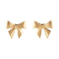 kolczyki kokardki aria rockstar collection (p25/nut/04au)