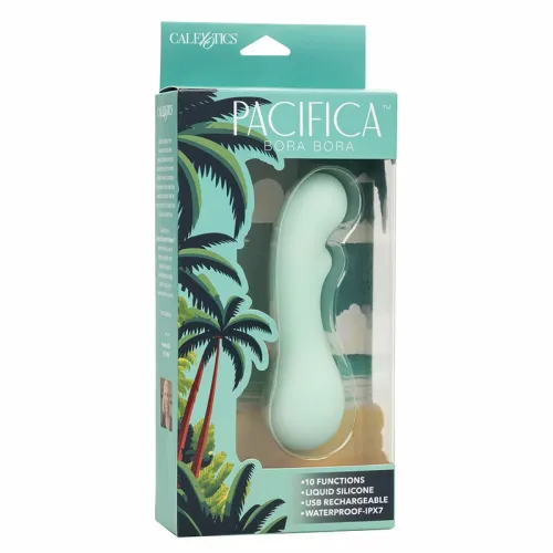 calexotics pacifica bora bora - wibrator g-spot 10 trybow aqua silikon na Arena.pl