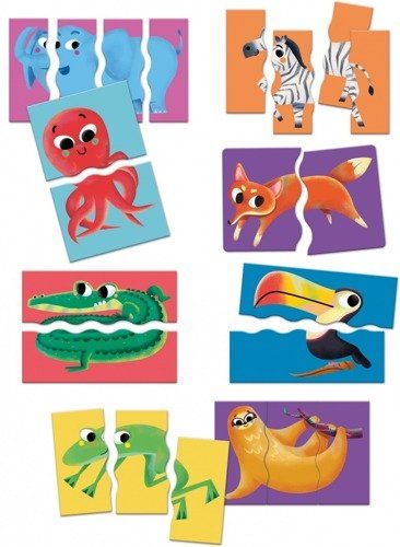 Clementoni Puzzle Zwierzaki +2 na Arena.pl