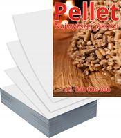 Ulotki A4 1000szt reklamowe firmowe duży wybór różne wzory PELLET