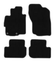 Dywaniki welurowe BASIC czarne Mitsubishi Lancer VIII CY 2007-2016