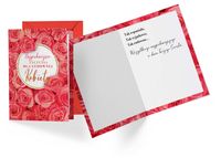 karnet  Dla cudownej kobiety kwiaty | PR-403