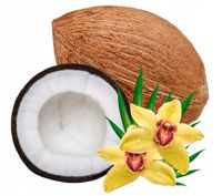 FOTOTAPETA kuchenna KOKOS KWIAT WANILII 380x256