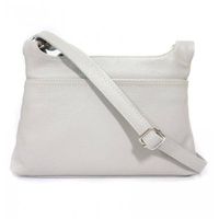 Super listonoszka,przewieszka Vera Pelle Szara VP1267G