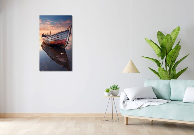 Obraz 50x90cm Odosobniona Przystań zdjęcie 2