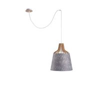Lampa wisząca 1xE27 IVONE GREY II LONG 754