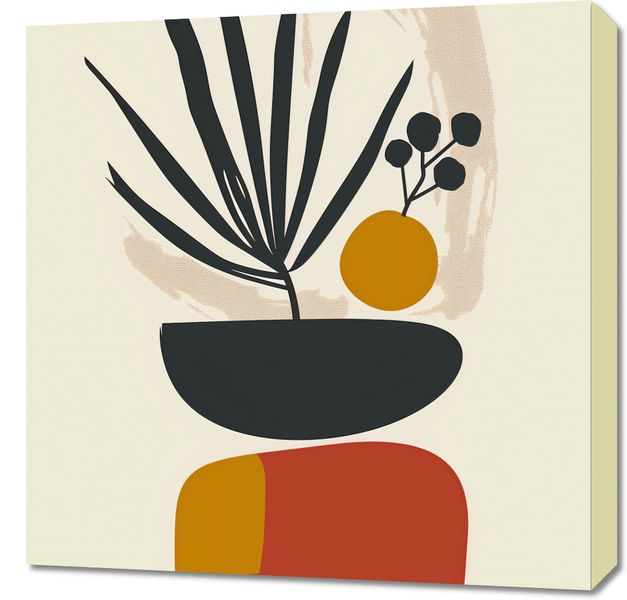 Obraz 60x60cm Botaniczny Wgląd zdjęcie 1