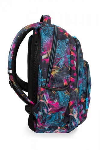Plecak CoolPack BASIC PLUS w neonowe kwiaty, VIBRANT BLOOM (B03017) na Arena.pl