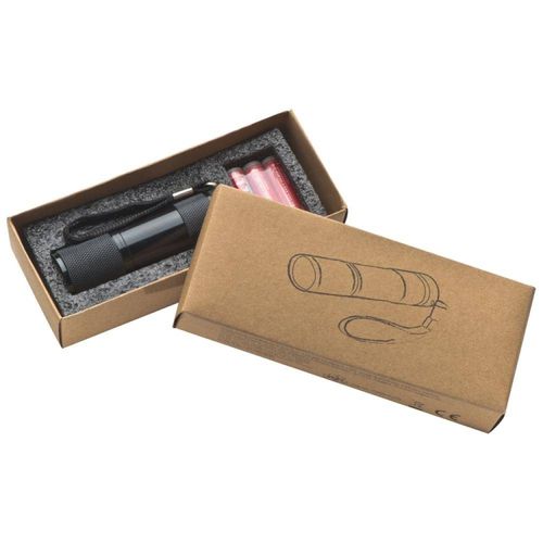 Latarka 9 LED metalowa na Arena.pl