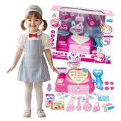 Kasa sklepowa Interaktywna waga skaner dźwięk światło PREZENT Dziewczynki