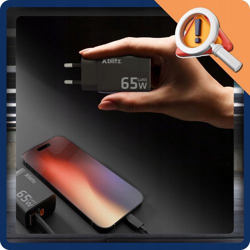 Xblitz XC2 ładowarka sieciowa 65W szybkie ładowanie USB C A na Arena.pl