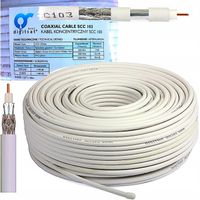 KABEL PRZEWÓD KONCENTRYCZNY HD 4K ANTENOWY 100m