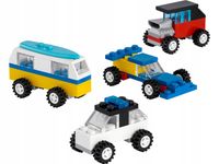 KLOCKI LEGO SAMOCHODY 4 SZTUKI FORMUŁA F1 AUTOBUS VIP SZYBKO 24H