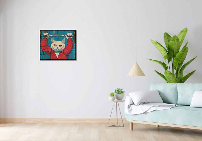 Plakat 60x50cm Mistrz Ciężarów zdjęcie 4