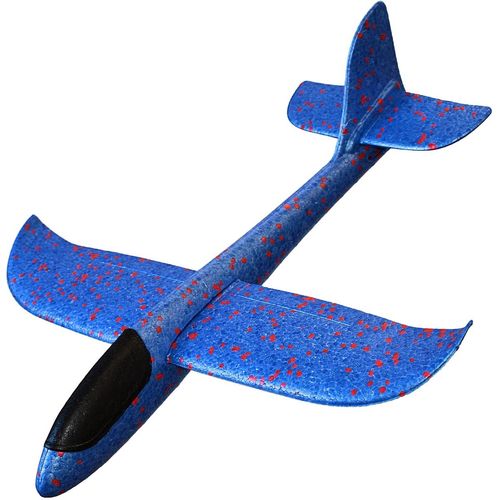 SAMOLOT STYROPIANOWY 47CM NIEBIESKI na Arena.pl