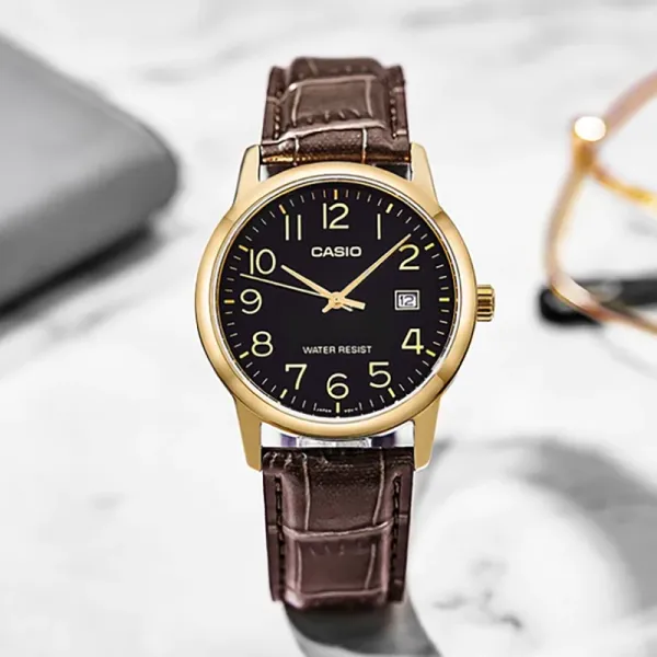ZEGAREK MĘSKI CASIO MTP-V002GL-1B + BOX zdjęcie 4