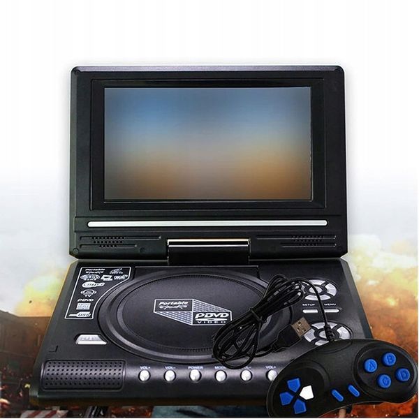 ODTWARZACZ PRZENOŚNY DVD EKRAN SAMOCHODOWY 7,8" INTERFEJS USB zdjęcie 15