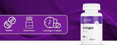 OSTROVIT KOLAGEN 90 TABLETEK na Arena.pl
