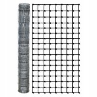 SIATKA LEŚNA 160/17/10 L - rolka 25m OCYNKOWANA do pola sady lasy budowa