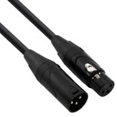 Kabel DMX do świateł oświetlenia XLR 3 m 110Ohm 3pin Red's Music DX0130BX