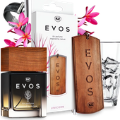 ZESTAW UPOMINKOWY K2 EVOS UNICORN ZAPACH DO SAMOCHODU PERFUMY TORBA PREZENT