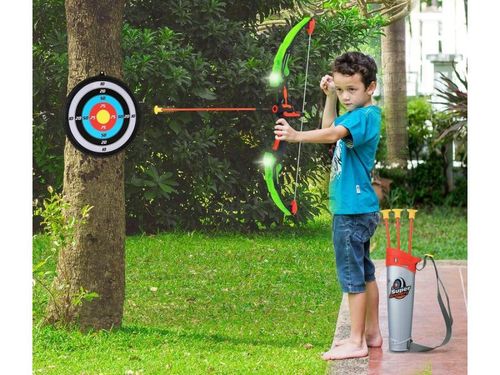 DLA DZIECI  ŁUK ŚWIECĄCY W CIEMNOŚCI  AKCESORIA, na Arena.pl