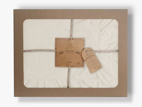 Pościel bawełniana SNOW WHITE/160x200(P) STONEWASHED na Arena.pl