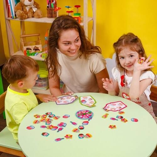 Gra Edukacyjna Słodkie Smakołyki Dla Dzieci Koło Fortuny Rk1280-02 na Arena.pl