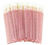 APLIKATORY WELUROWE KRYSZTAŁ do rzęs i ust 50 szt