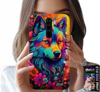 ETUI DO XIAOMI REDMI 9 - KOLOROWE WZORY, WILK WATAHA SWORA CASE