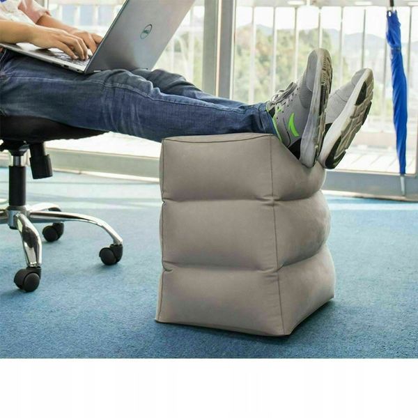 NADMUCHIWANA PODUSZKA PODRÓŻNA POD STOPY DO AUTO zdjęcie 11