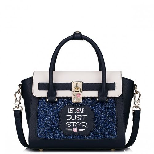 Mini kuferek Just star Granatowy na Arena.pl