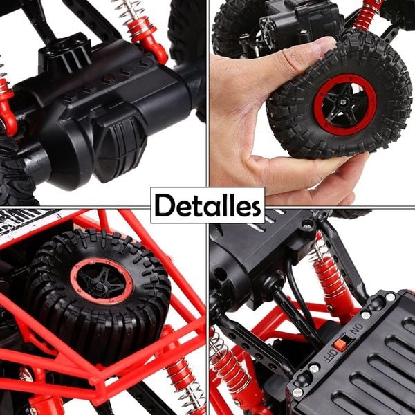 SAMOCHÓD RC ROCK CRAWLER 4x4 DWA SILNIKI AUTO TERENOWY zdjęcie 7