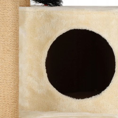 DRAPAK DLA KOTA KOTÓW WYSOKI DUŻY WIEŻA LEGOWISKO DOMEK 7 POZIOMÓW SŁUPEK na Arena.pl