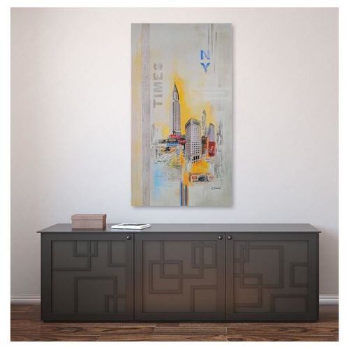 Obraz na płótnie - Canvas, Miasto - abstrakcja 60x80 na Arena.pl