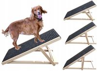 SCHODY REGULOWANA RAMPA PODEST DLA PSA KOTA REGULACJA 35-45 cm POCHYLNIA