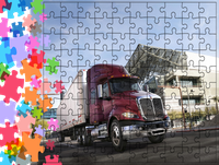 Puzzle tradycyjne Ciężarówki