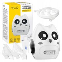 INHALATOR NEBULIZATOR DLA DZIECI KOMPRESOROWY PRZENOŚNY CICHY INHALACJA KID