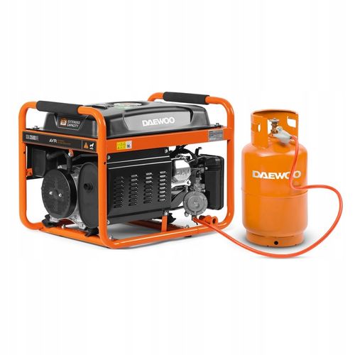 Agregat prądotwórczy gaz/benzyna Generator DAEWOO GDA3500DFE 3.2kW na Arena.pl