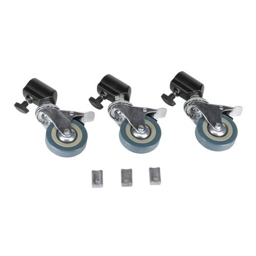 Kółka do statywów studyjnych Quadralite na Arena.pl