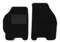 Dywaniki przednie welurowe do: FIat Punto I 1992-1999 hatchback czarne