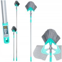 Miotła TRÓJKATNA szczotka teleskopowa narożna do pajęczyn kurzu zakamarków