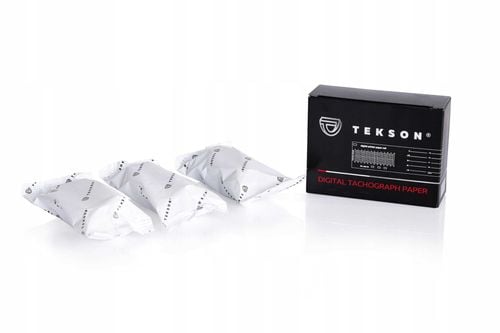 papier do tachografu cyfrowego uniwersalny 1 karton (3 rolki) tekson na Arena.pl