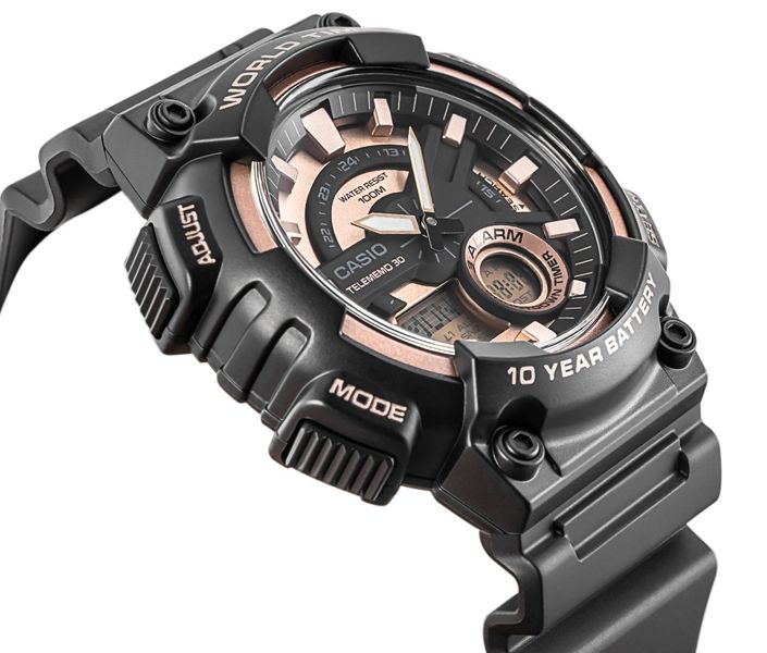 zegarek męski casio gerton aeq-110w-1a3vdf + box zdjęcie 3